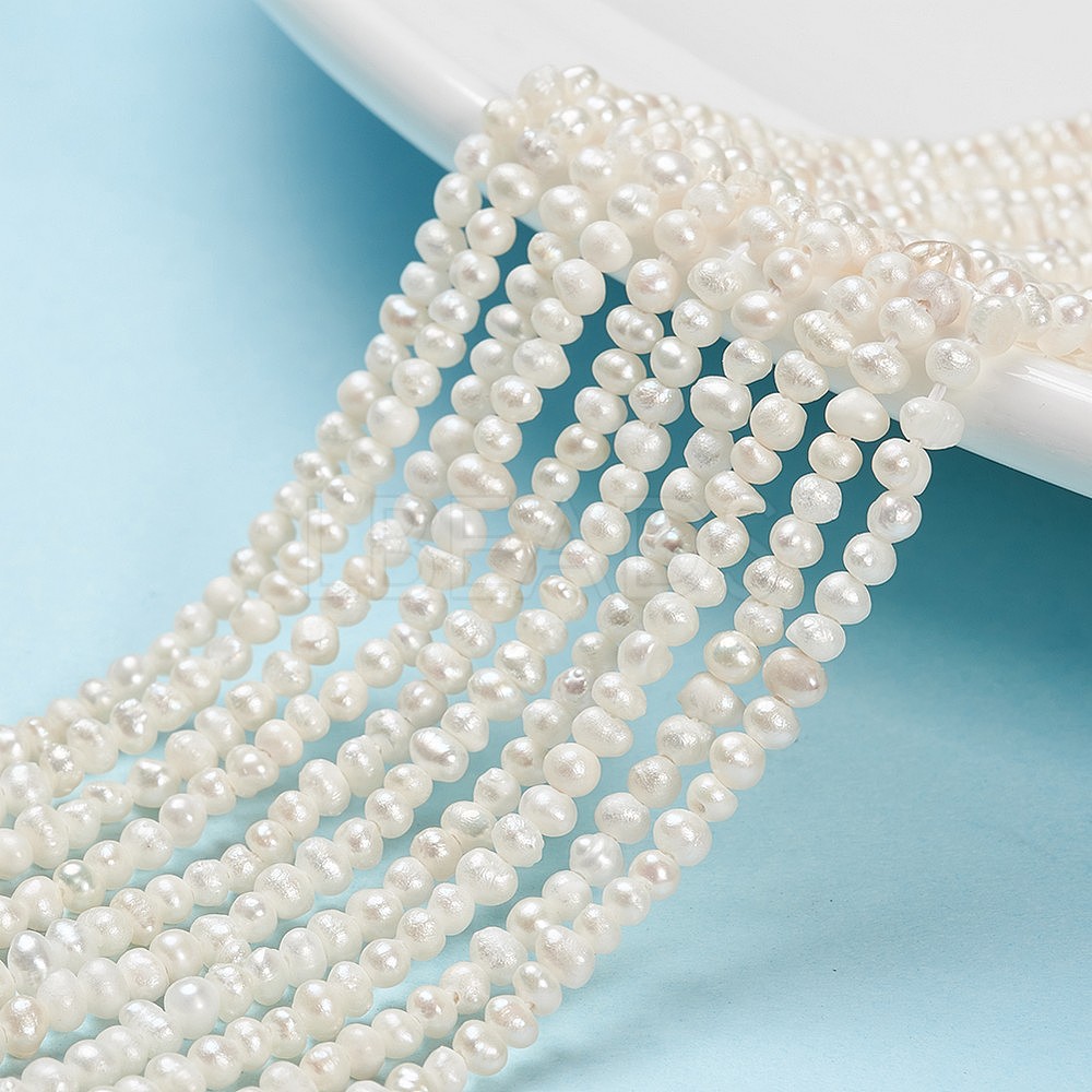 Natural Cultured Freshwater Pearl Beads Lbeads