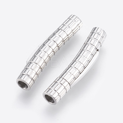 Stainless Steel Bayonet Clasps Lbeads