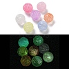 Luminous Acrylic Beads X-OACR-E041-19-1