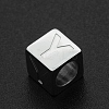Non-Tarnish 201 Stainless Steel European Beads STAS-N090-LA062-Y-1