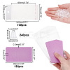 120Pcs Blank kraft Paper Earring Card Holder for Earring Display DIY-PH0009-96A-2