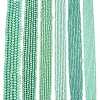 Electroplate Glass Beads Strands EGLA-A044-P1mm-A14-2