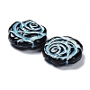 Opaque Acrylic Beads OACR-G016-09B-3