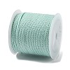 20M Polyester Braided Cord for Jewelry Making OCOR-G015-04A-05-3