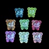 Luminous Transparent Acrylic Beads X-OACR-G033-06D-2