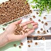 400Pcs 2 Styles Opaque Acrylic Beads SACR-YW0002-15-5