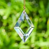 Rhombus Faceted K9 Glass Suncatchers PW-WG319FE-01-1