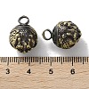 Tibetan Style Brass Pendants KK-M284-25AB-3