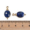 Natural Lapis Lazuli Faceted Pendans KK-L218-003G-07-3