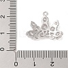 Brass Pave Clear Glass Chandelier Component Links KK-S388-19P-3