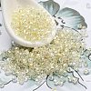 Full Rainbow Plated Transparent Electroplate Glass Beads EGLA-M030-02A-FR04-1
