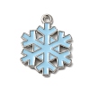 Winter Theme Alloy Enamel Pendants ENAM-M002-05V-P-1