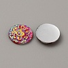 Resin Cabochons CRES-WH0001-49B-2
