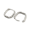 Non-Tarnish 304 Stainless Steel Hoop Earring STAS-A091-17A-P-2
