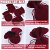 20Pcs Gourd Velvet Drawstring Bags TP-BBC0001-07B-05-6
