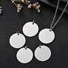 Anti-Tarnish 304 Stainless Steel Pendants X-STAS-I311-32H-P-7
