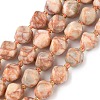 Natural Red Netstone Beads Strands G-U023-A13-01-2