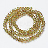 Electroplate Glass Beads Strands EGLA-A034-T4mm-J02-3