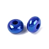 Opaque Acrylic European Beads OACR-E033-19B-2