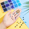  1025Pcs 15 Style Electroplate Transparent Glass Beads Sets EGLA-NB0001-27-6