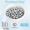 120Pcs Dyed Natural Cultured Freshwater Pearl Beads PEAR-PA0001-07B-2