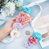 Polyester Waist Chain Belts and Headbands with Imitation Pearl DIY-WH0308-150C-3