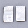 Natural Freshwater Shell Cabochons SHEL-S276-133-2