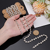 2.5 Yards Brass Rhinestone Strass Chains CHC-UN0001-05-2