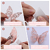 8 Sets 4 Colors PET Mirror Wall Stickers DIY-CP0009-15B-5