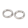 Tarnish Resistant 304 Stainless Steel Open Jump Rings X-STAS-Q186-02-8x1.2mm-1