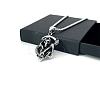 Stainless Steel Grim Reaper Pendant Necklaces for Men JI1381-1