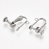 304 Stainless Steel Screw Clip Earring Converter STAS-S079-82-2