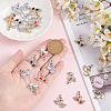   24Pcs 12 Styles Alloy Enamel Pendants FIND-PH0017-88-3