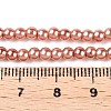 Baking Paint Glass Pearl Bead Strands HY-Q003-3mm-50-A-2