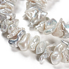 Natural Baroque Pearl Keshi Pearl Beads Strands PEAR-S012-67-3