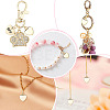 12Pcs Brass Charms KK-GO0002-22-5