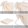Burlap Packing Pouches Drawstring Bags ABAG-BC0001-07A-17x23-3