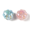 Opaque Acrylic Beads OACR-G035-07-2