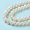 Natural Cultured Freshwater Pearl Beads Strands PEAR-E018-51-4