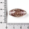 Luminous Handmade Gold Sand Lampwork Beads FOIL-T006-01D-2