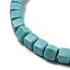 Dyed Synthetic Turquoise Beads Strands G-G075-B02-03-4