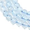Natural Aquamarine Beads Strands G-G344-A07-4mm-4