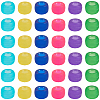 800Pcs Transparent Plastic Beads KY-SP0001-57-6