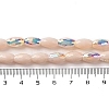 AB Color Plated Electroplate Beads Strands X-EGLA-H104-03B-4