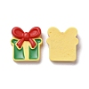 Christmas Theme Opaque Resin Cabochons X-RESI-G029-A05-2