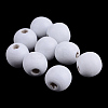 Dyed Natural Wood Beads X-WOOD-S662-18x20mm-13-1