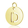 304 Stainless Steel Charms STAS-S105-T514G-D-1