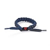 Adjustable Polycotton(Polyester Cotton) Yarn Braided Slider Bracelets BJEW-P252-E03-3