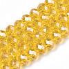 Electroplate Glass Beads Strands LS-EGLA-A034-T2mm-A04-1