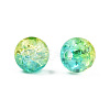 Transparent Crackle Acrylic Beads CACR-N002-06A-1